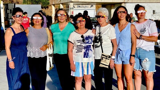 Huétor Vega fue un lugar privilegiado para ver el eclipse