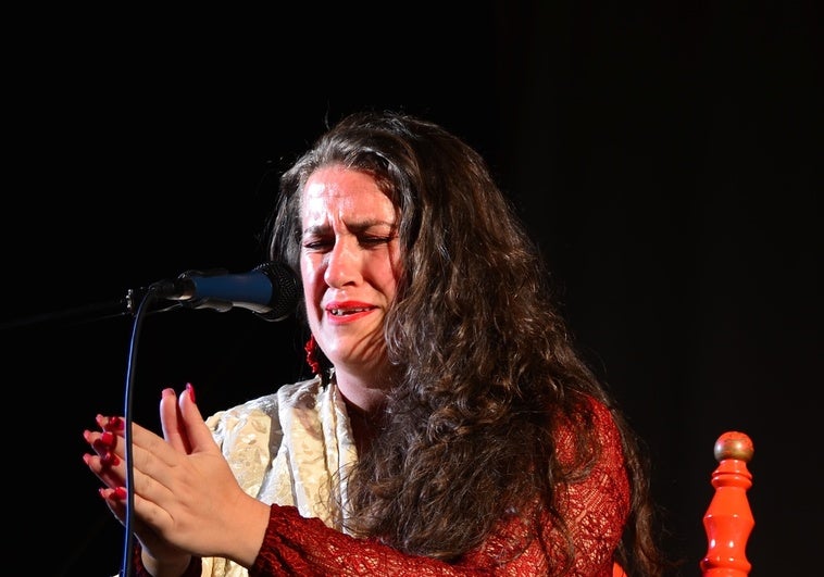 Filo de los Patios, en el Festival Flamenco de Huétor Vega en 2020.