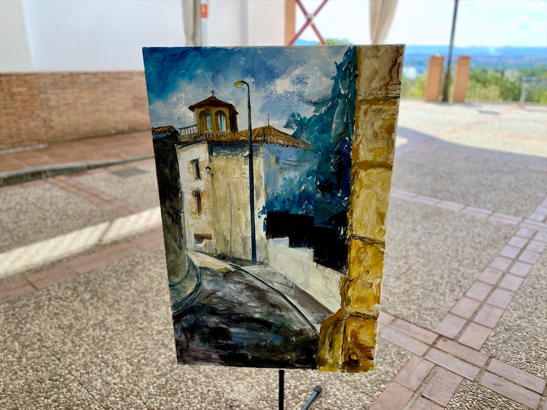 El Concurso de Pintura Rápida de Huétor Vega sublima la belleza del pueblo