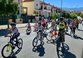 Huétor Vega vuelve a poner en marcha el Día de la Bicicleta