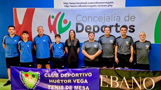 El tenis de mesa de Huétor Vega inicia la temporada con buenas sensaciones