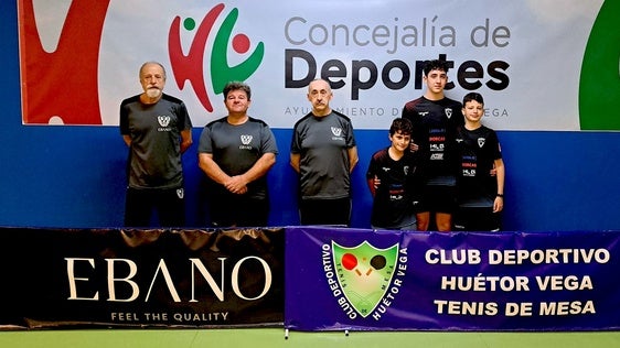 Pleno de victorias del Huétor Vega en las ligas andaluzas de tenis de mesa
