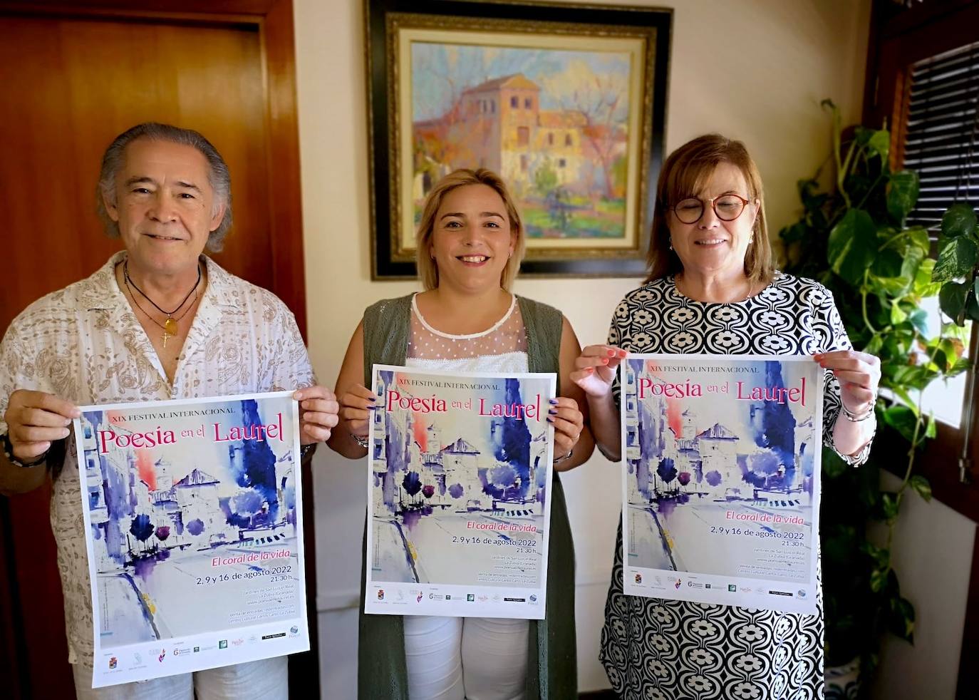 Presentación del cartel, hoy en La Zubia.