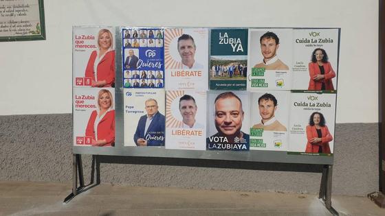 La Zubia regula la instalación de cartelería electoral para evitar ensuciar las calles
