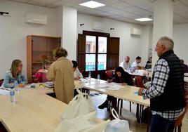 Jornada electoral en La Zubia.