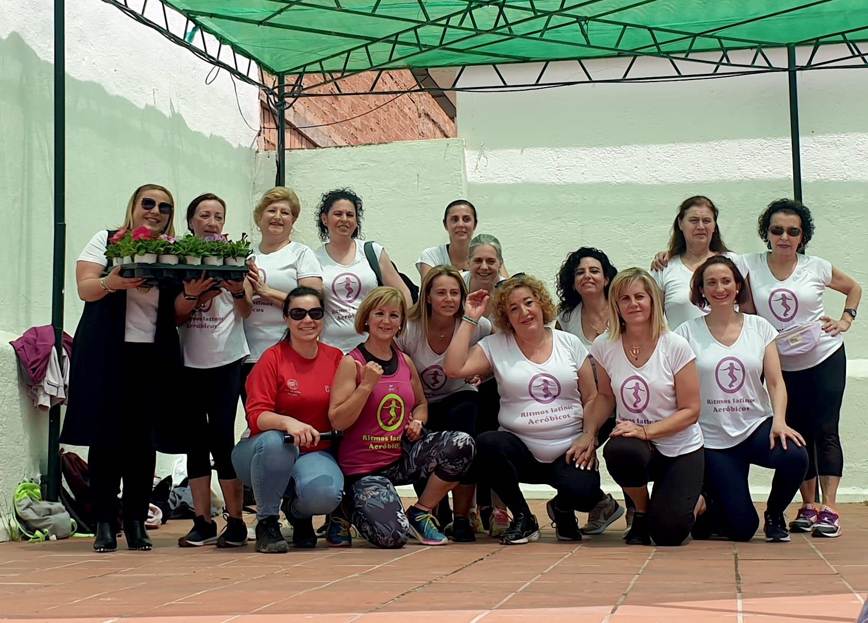 Grupo de ritmos latinos aeróbicos.