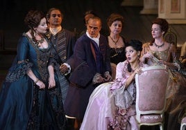 Ensayo de la ópera 'Adriana Lacouvreur'.