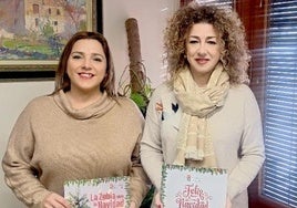 La alcaldesa, Puri López, y la concejala de Fiestas, Natalia Arregui, presentan la programación.