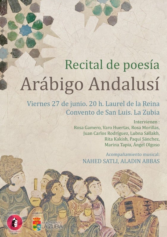 La Zubia recupera la poesía arábigo-andalusí en un recital