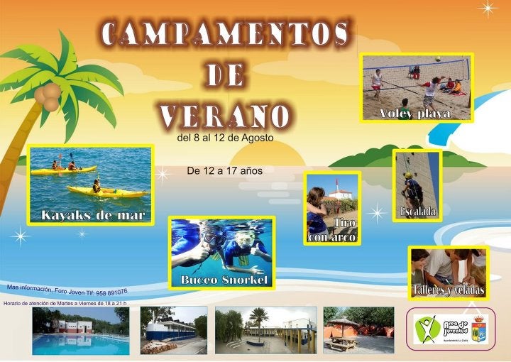Deporte, juegos y diversión en el Campamento de Verano