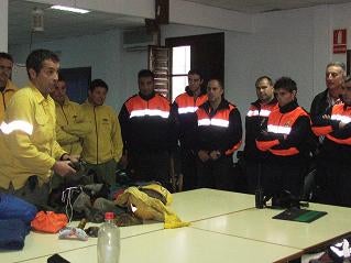 Protección Civil mejora su formación en el Centro de Defensa Forestal de Puerto Lobo