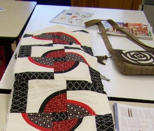 Taller de patchwork en el Carlos Cano