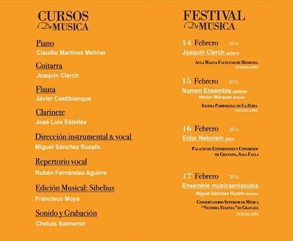 El concierto de guitarra de Joaquín Clerch inaugura la XV edición de Música en La Zubia