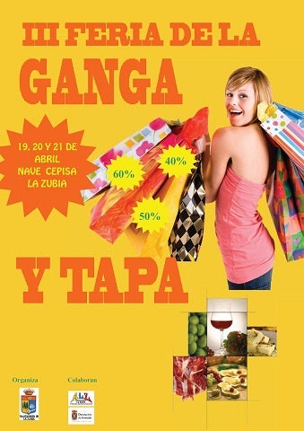 La III Feria de la Ganga y la Tapa abre sus puertas el próximo viernes
