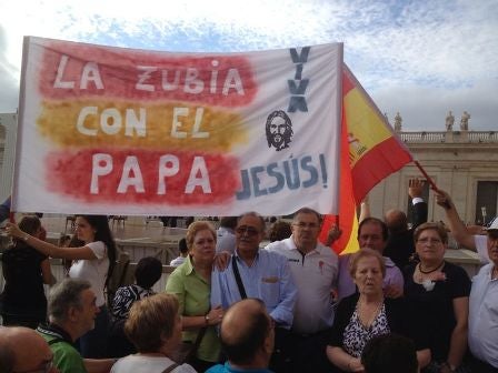 La Zubia, con el Papa