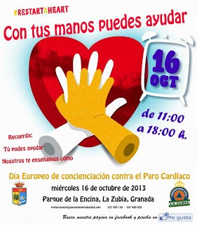 Los voluntarios de Protección Civil enseñan cómo actuar ante una parada cardiaca