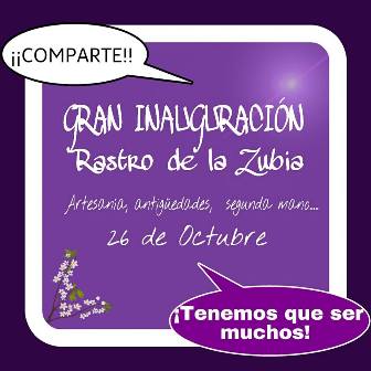 El rastro de La Zubia vuelve aún más solidario
