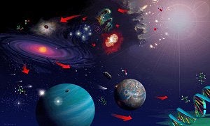 Ponencia sobre el origen y la evolución del Universo a cargo de Aniceto Porcel