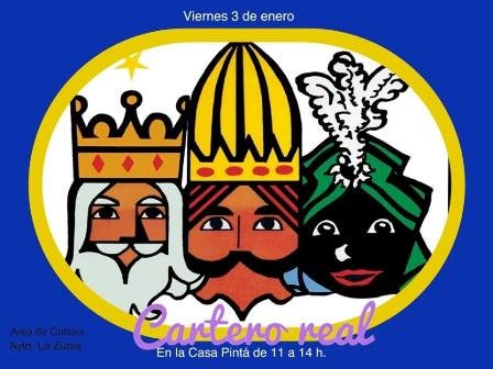 El cartero real atiende a los niños en la Casa Pintá