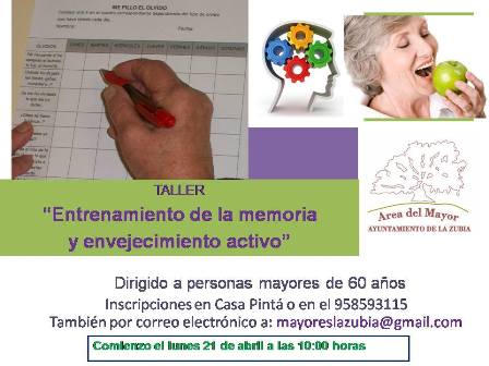 Un taller para ayudar a conservar la memoria