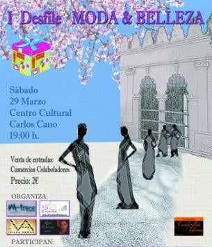 I Desfile de Moda y Belleza organizado por los comerciantes locales
