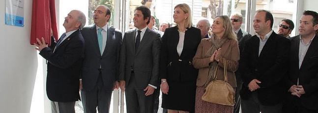 Diputación inaugura el vivero de empresas en las antiguas escuelas