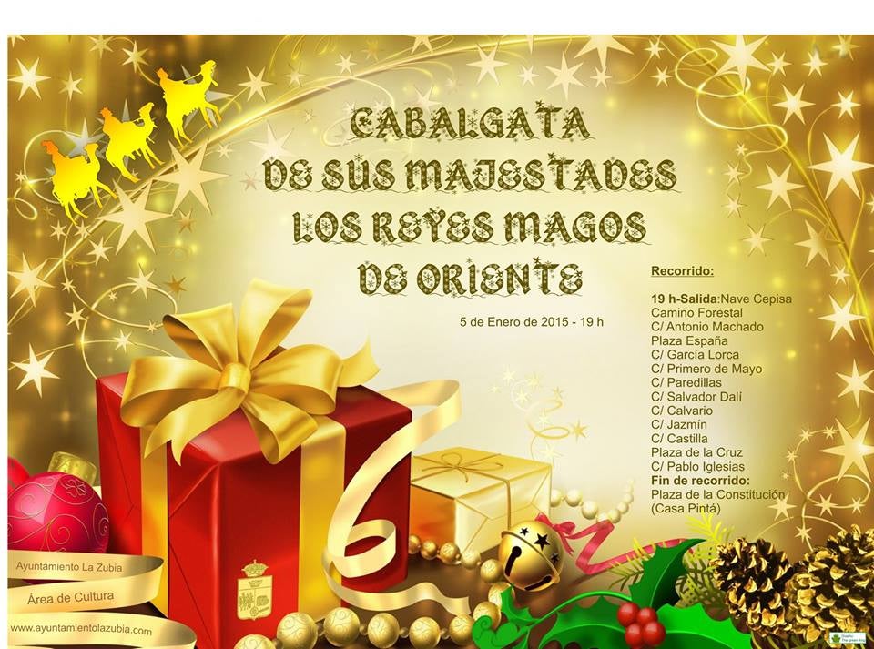 Todo preparado para la cabalgata de los Reyes Magos