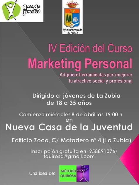 IV edición del Curso de Marketing personal para jóvenes