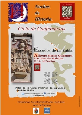 Ponencia de Alberto Martín Quirantes sobre los 'Escudos de La Zubia'