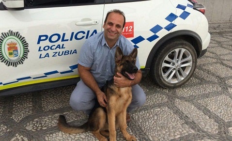 Un perro policía se une a la plantilla de la Policía Local