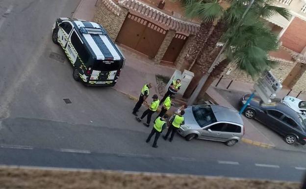 Detención de la presunta autora de los atropellos ocurridos ayer en Cuevas del Almanzora.