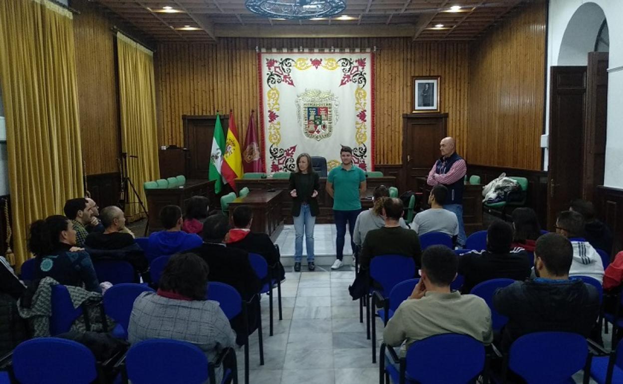 En la reunión estuvieron todos los monitores de las diferentes actividades. 