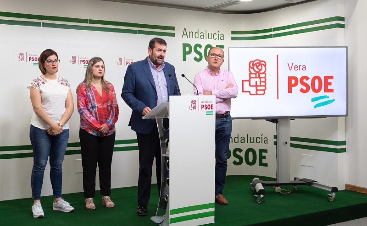 El portavoz veratense, Martín Gerez, 