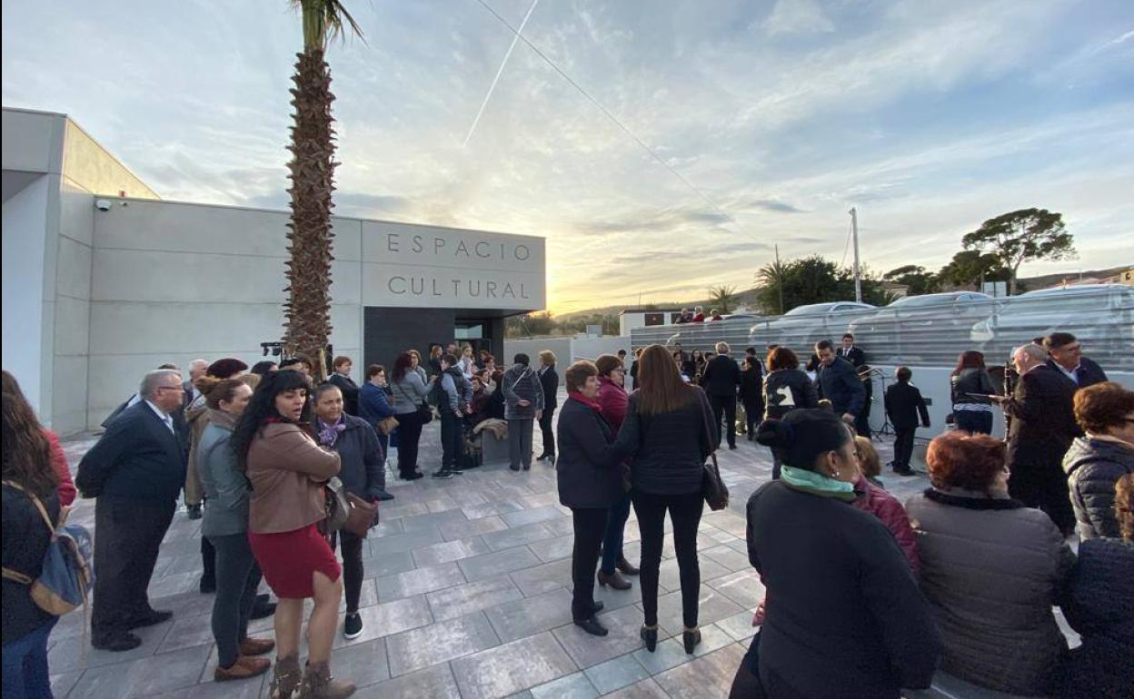 El Espacio Cultural ha abierto hoy sus puertas. 