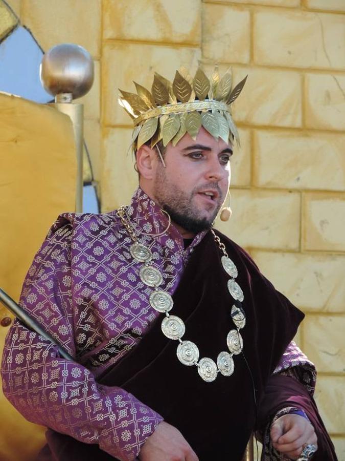 Encuentro de los tres Reyes Magos. 