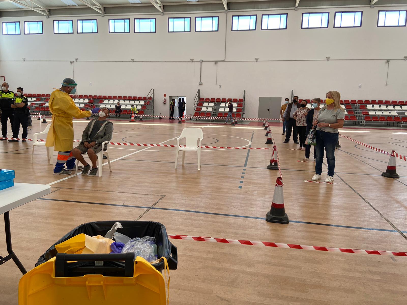 Fotos: Test masivos en Los Gallardos