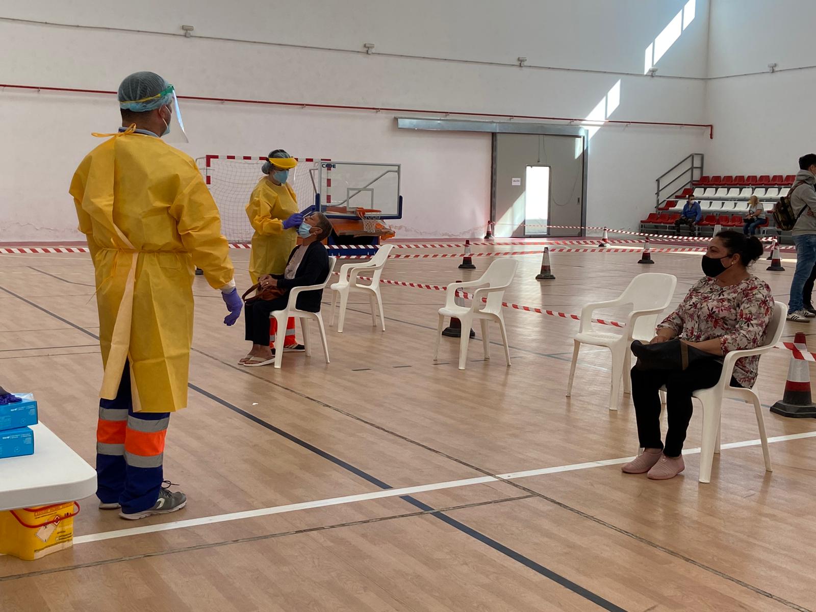 Fotos: Test masivos en Los Gallardos