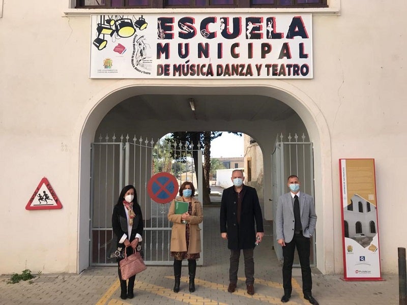 Cuevas proyecta una gran ciudad de la música para hacerla sede del Conservatorio comarcal