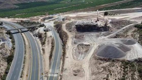 Atención: una voladura en Cuevas del Almanzora obligará a cortar a A-7