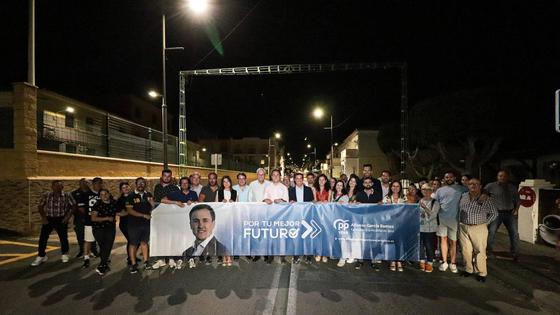 Sancionado con 1.000 euros el candidato del PP en Vera por instalar carteles antes de tiempo