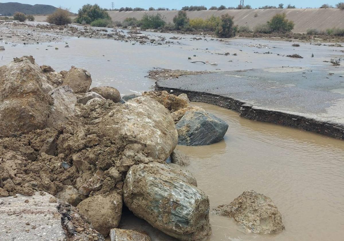 Cuevas solicita la declaración de zona gravemente afectada por daños del temporal
