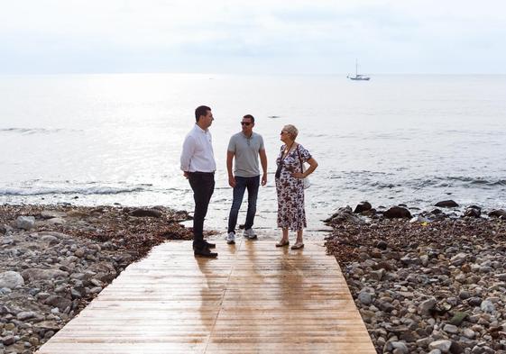 José Francisco Garrido: «Hemos logrado regularizar la rampa de varada de Las Negras en menos de dos meses»