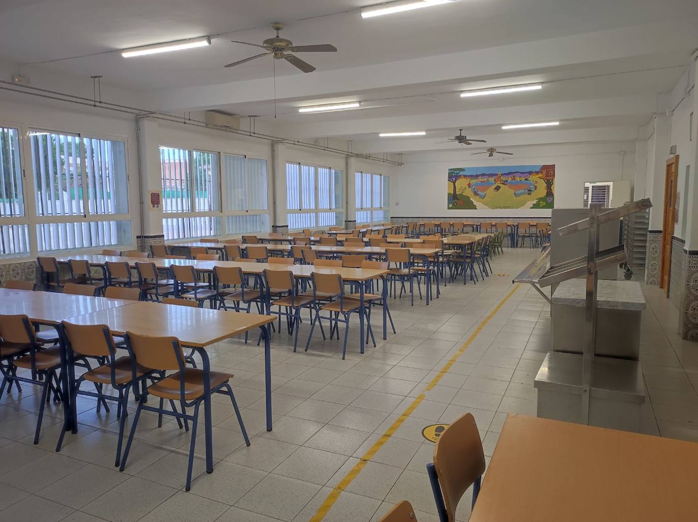 El PSOE de Cuevas denuncia que «no hay comedores escolares y no se sabe ni cómo ni cuando volverán»