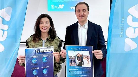Vera lanza la programación del proyecto 'Tus playas de invierno' para dar vida al litoral