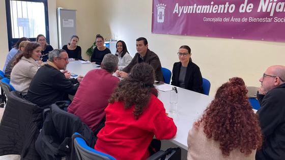 El alcalde de Níjar se reúne con la Mesa del Tercer Sector