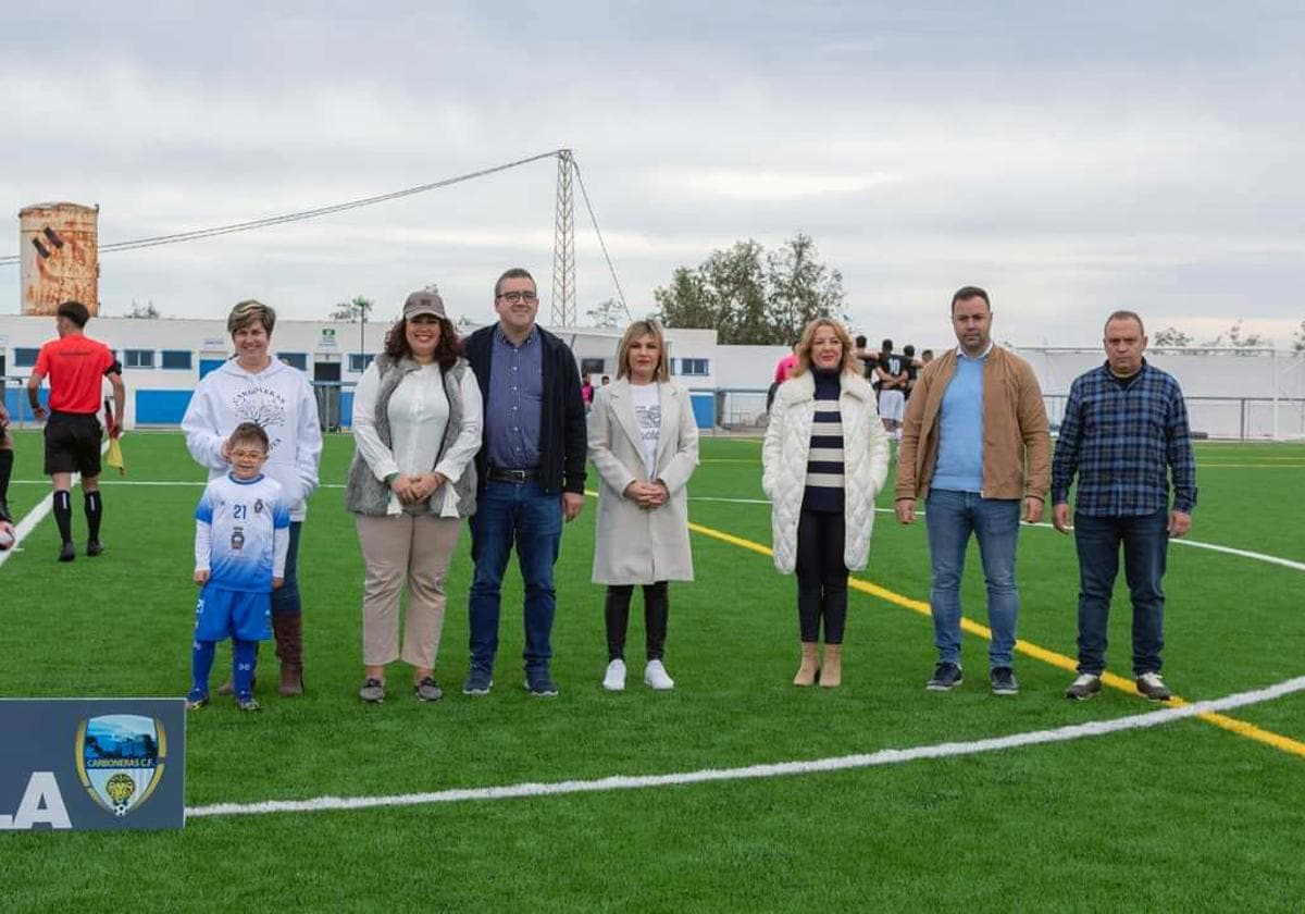 Carboneras mejora las instalaciones del Campo de Fútbol Blas Belmonte