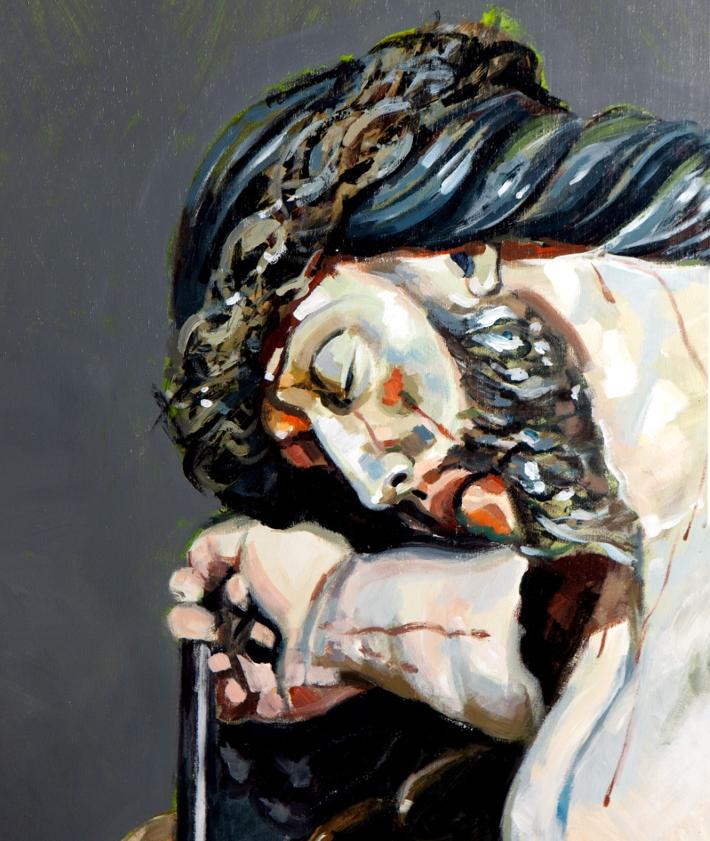Imagen secundaria 2 - La obra «Misericordia» del artista sevillano Diego Sánchez, anunciará la Semana Santa de Vera