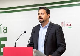 Mateo Hernández, diputado andaluz del PSOE por Almería.