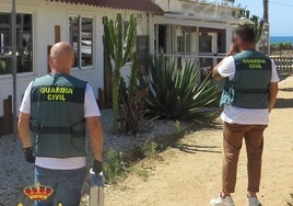 Guardia Civil en Almería.