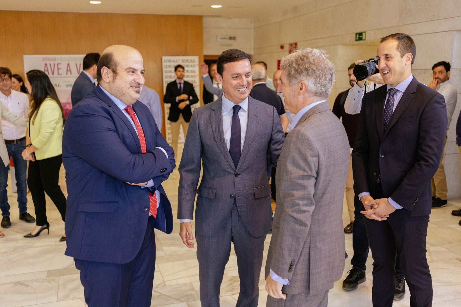 La jornada del AVE en Vera, en fotos